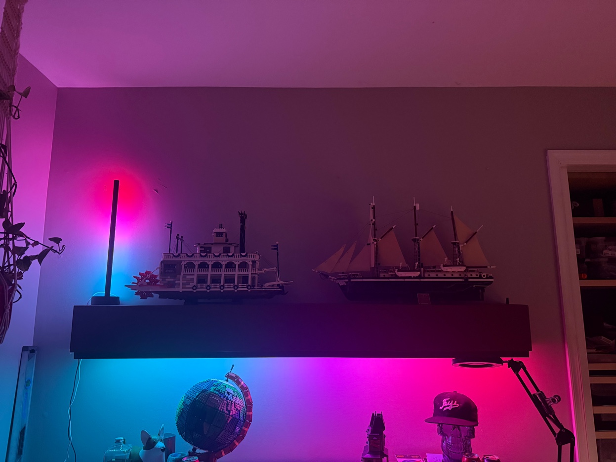 The Nine Worlds display